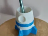 Rocket Pencil Holder-6