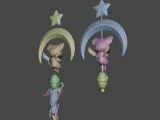 Mercy Magical Girl Cosplay Caduceus Staff Overwatch 2-4