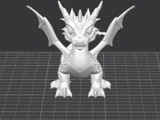 🐉 Baby Water Dragon – PokeDragon Collection #1