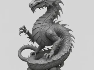 estatuilla de dragon
