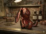 Patchwork Bunny - unpainted. -Commercial Use allowed-2