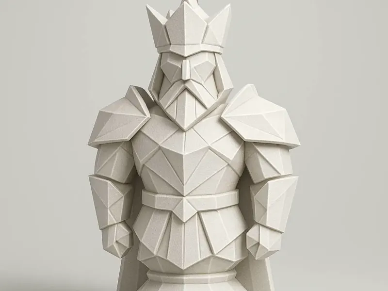 Chress King Origami