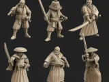 Unidades de samuráis Ronin japoneses-0