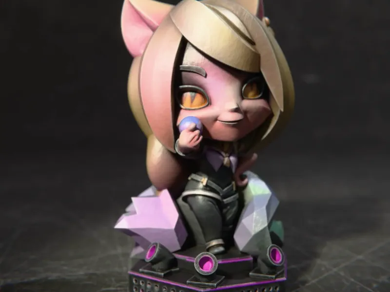 アーリ ミニチュア ファンアート LoL