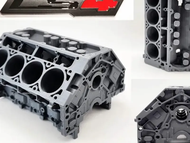 V8-Motorblock