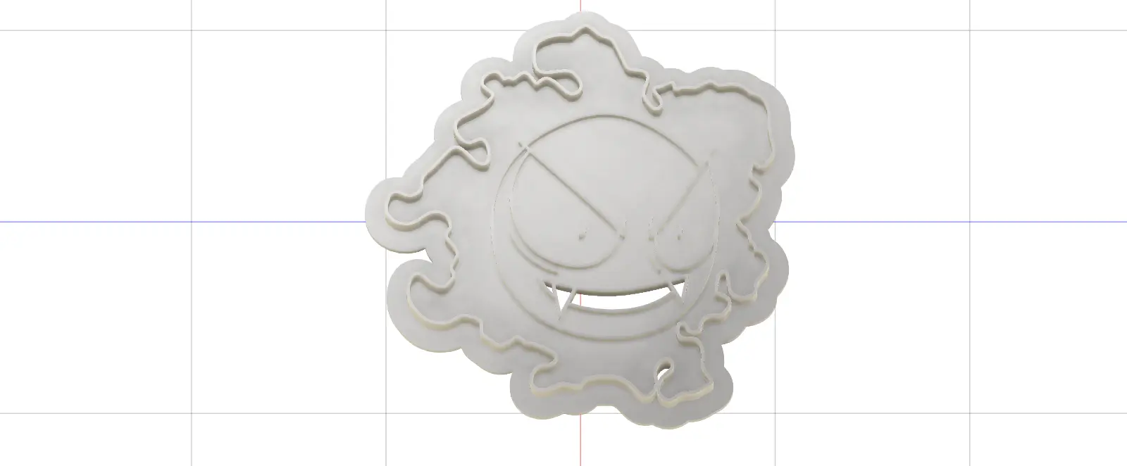 Cookie Cutter Inspired by Pokemon Ghastly