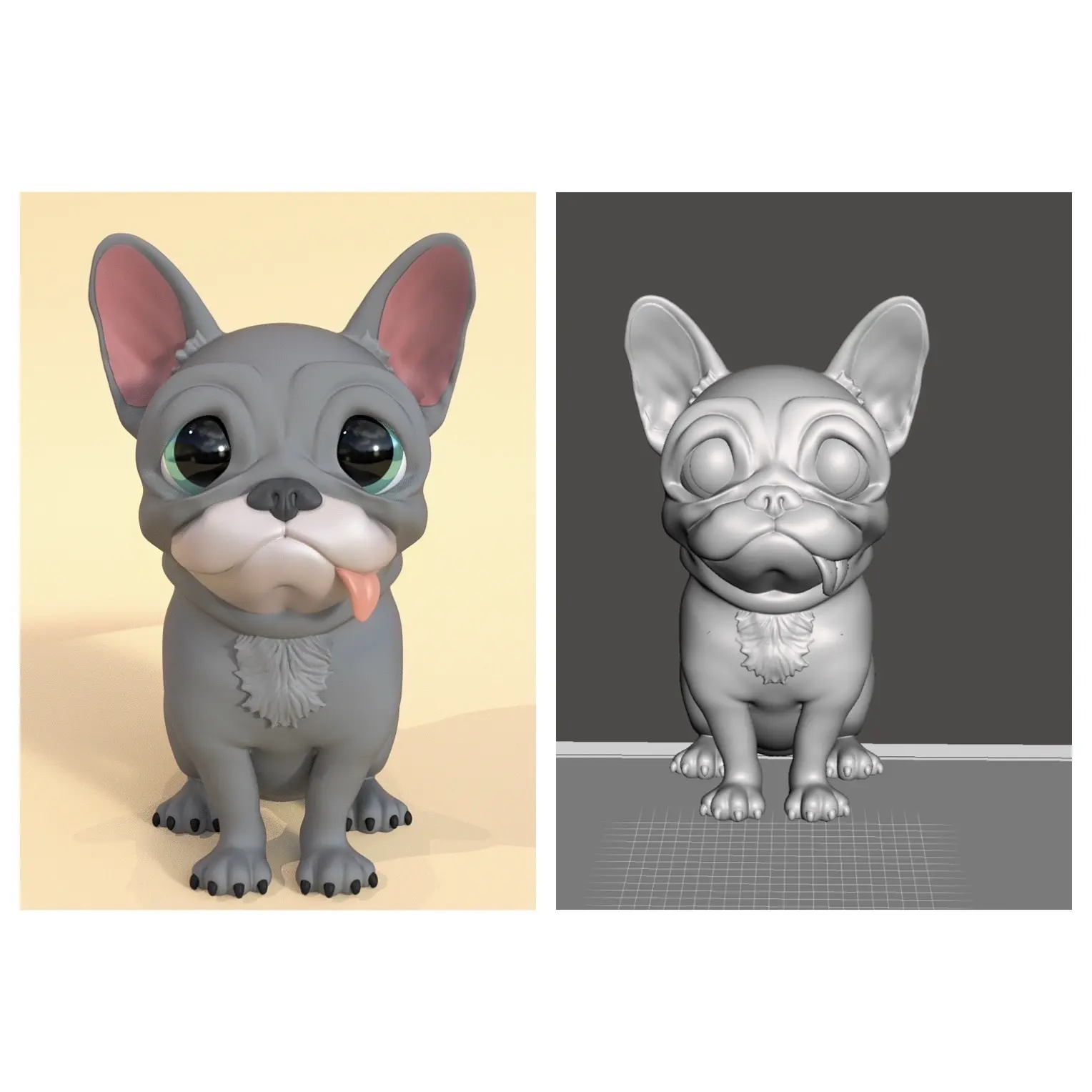 FRENCH BULLDOG TOON