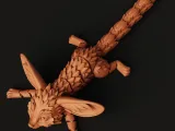 Flexi Fantasy Fox | Articulated Spirit Animal | Fidget Toy-3