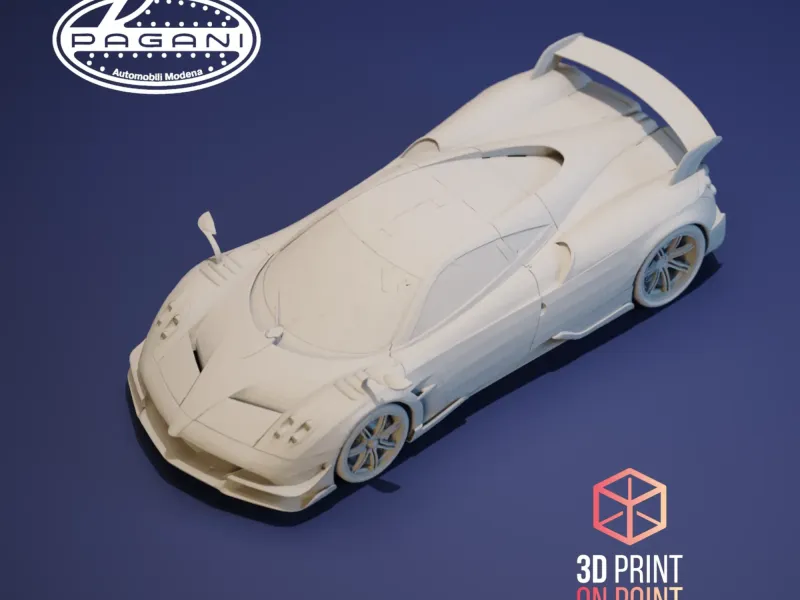 PAGANI HUAYRA - 3D MODEL