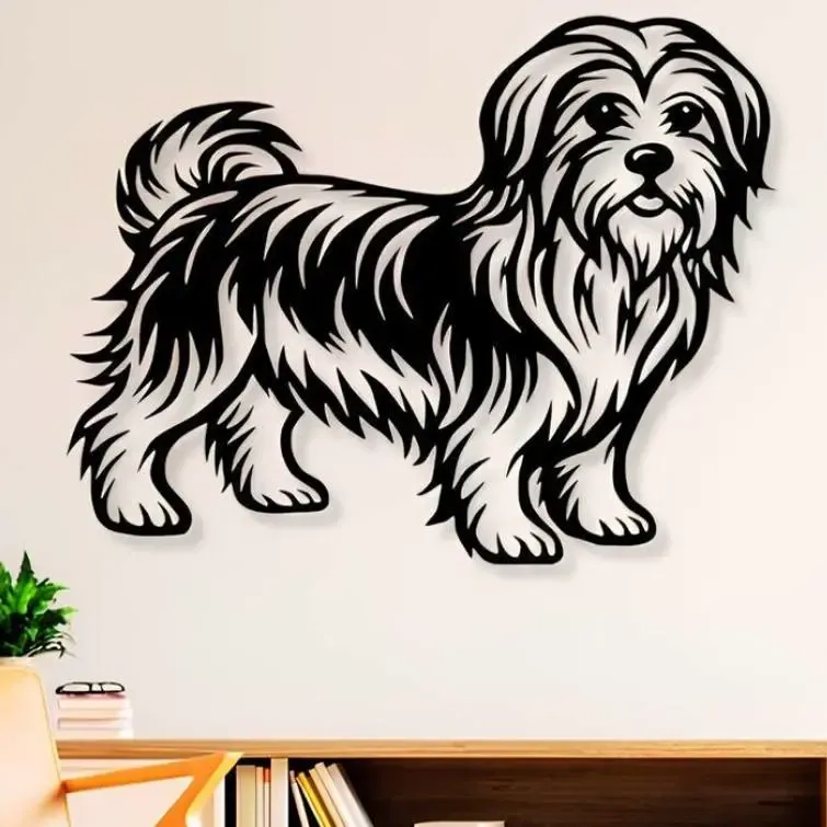 🐾🎨 Maltese 2D Wall Art – Printable Decor