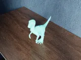 Low Poly Velociraptor-2