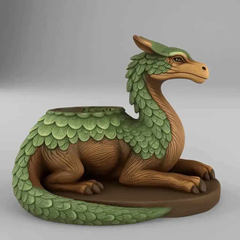 Forest Dragon Planter