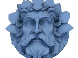Green Man Celtic Stone Head Vol.5-6