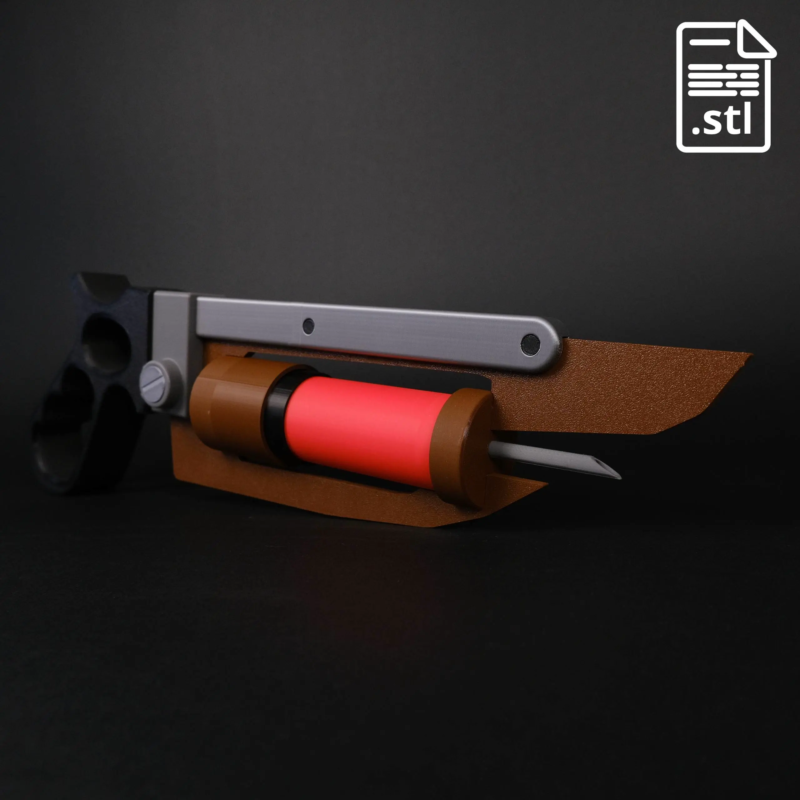 Team Fortress 2 Ubersaw - 3D Printable STL for Cosplay