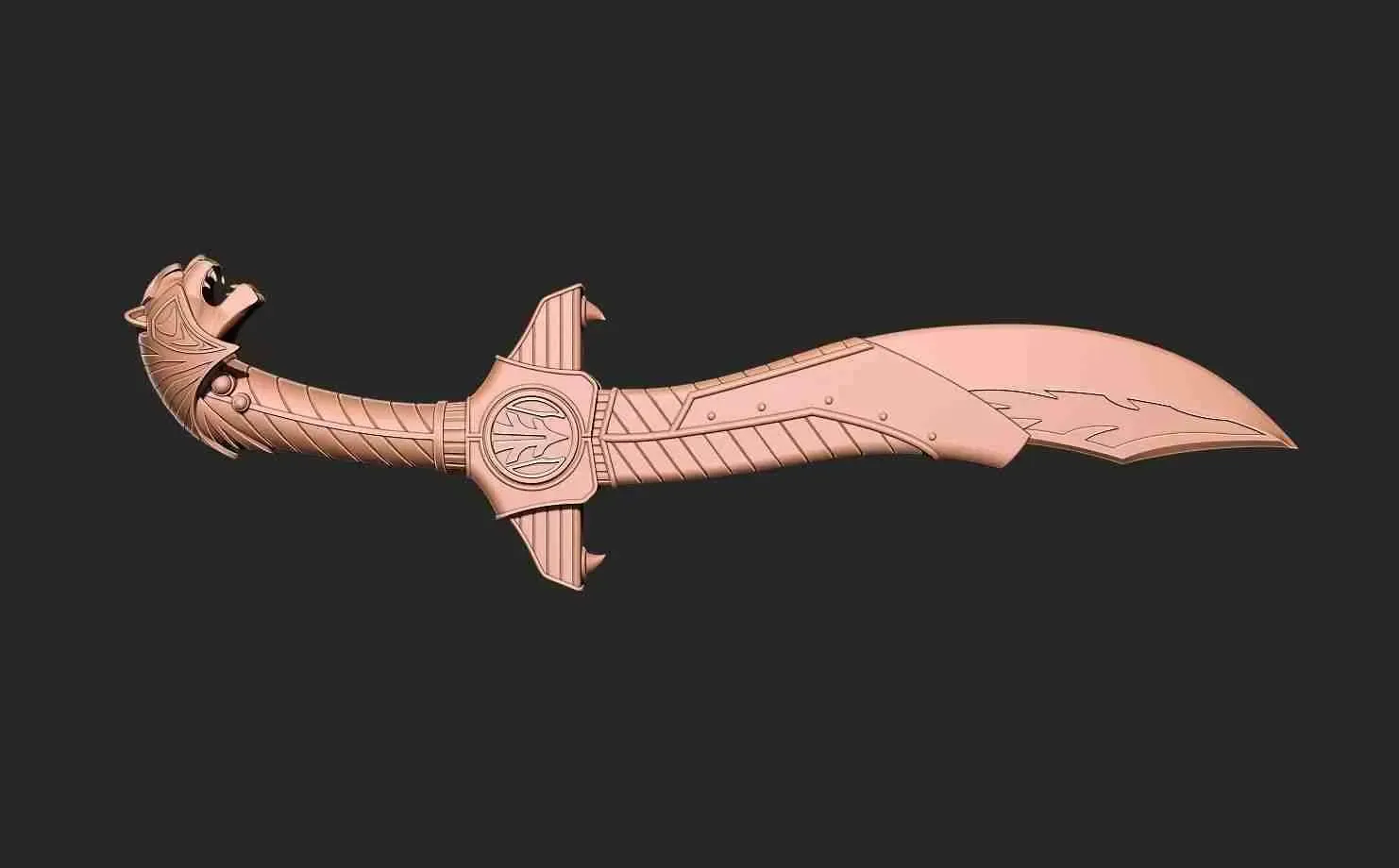MMPR - Saba Sword 3D print model