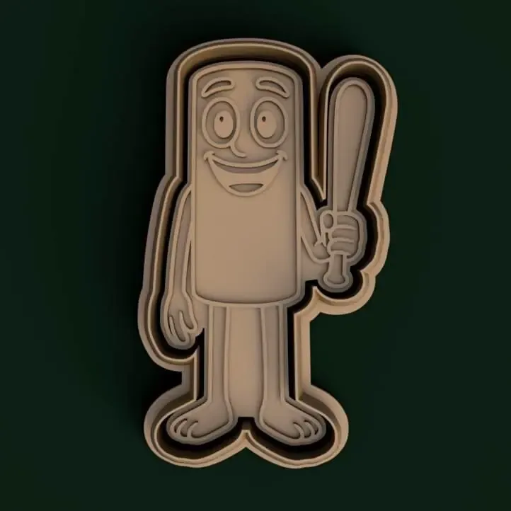 cortante para galletas en forma de tum tum