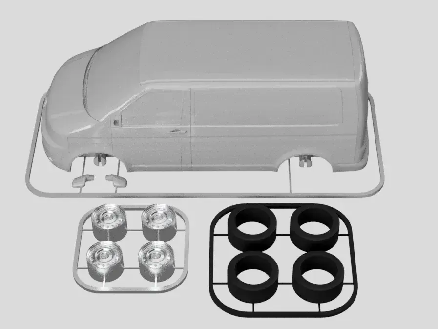 VW T5 Transporter / Multivan Bus Kit Card