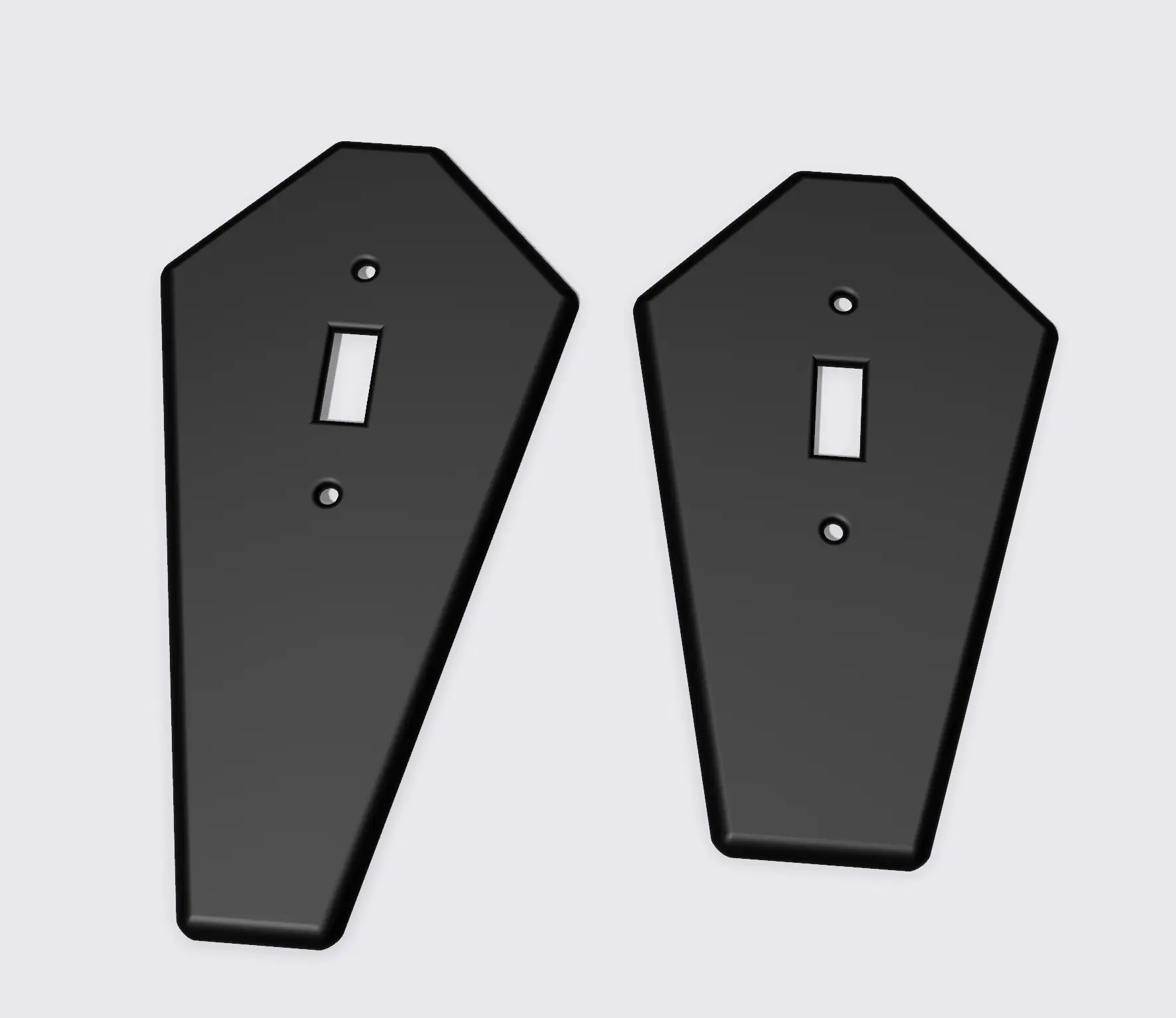 Coffin Light Switch Cover