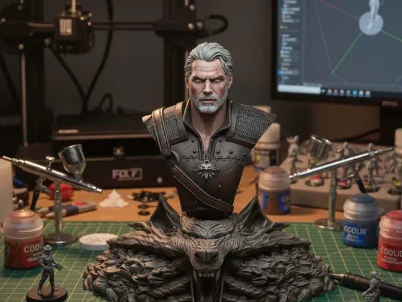 THE WITCHER BUST