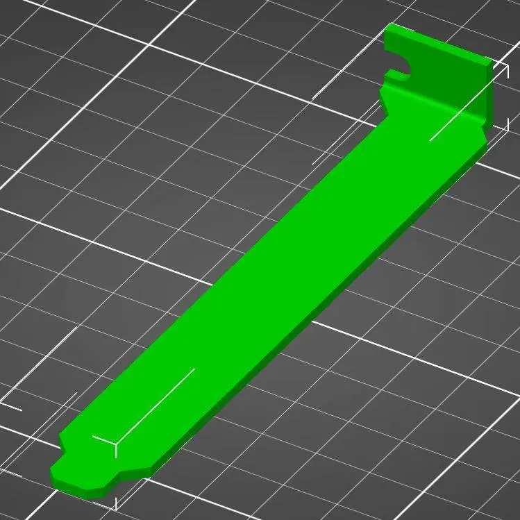 PC Rear Panel Full Sized Blanking Plate