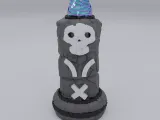 Forest Chess (Rook - Totem Crystal)-1