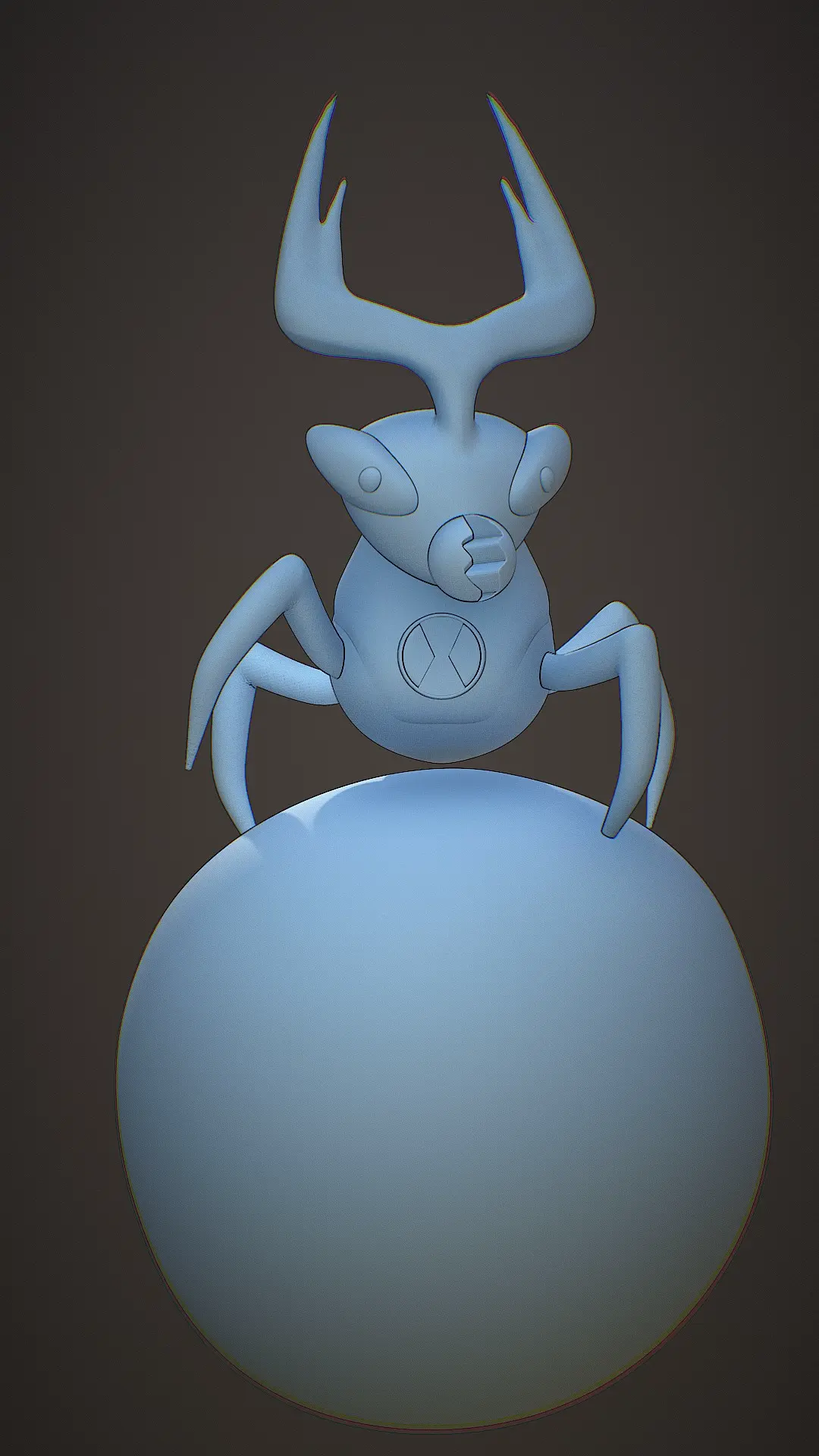Ball Weevil 3D Model - Ben 10 Alien