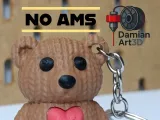 Teddy Knitted Keychain-8