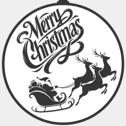 Merry Christmas Ornament