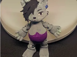 Gato Antropomórfico "Emo"