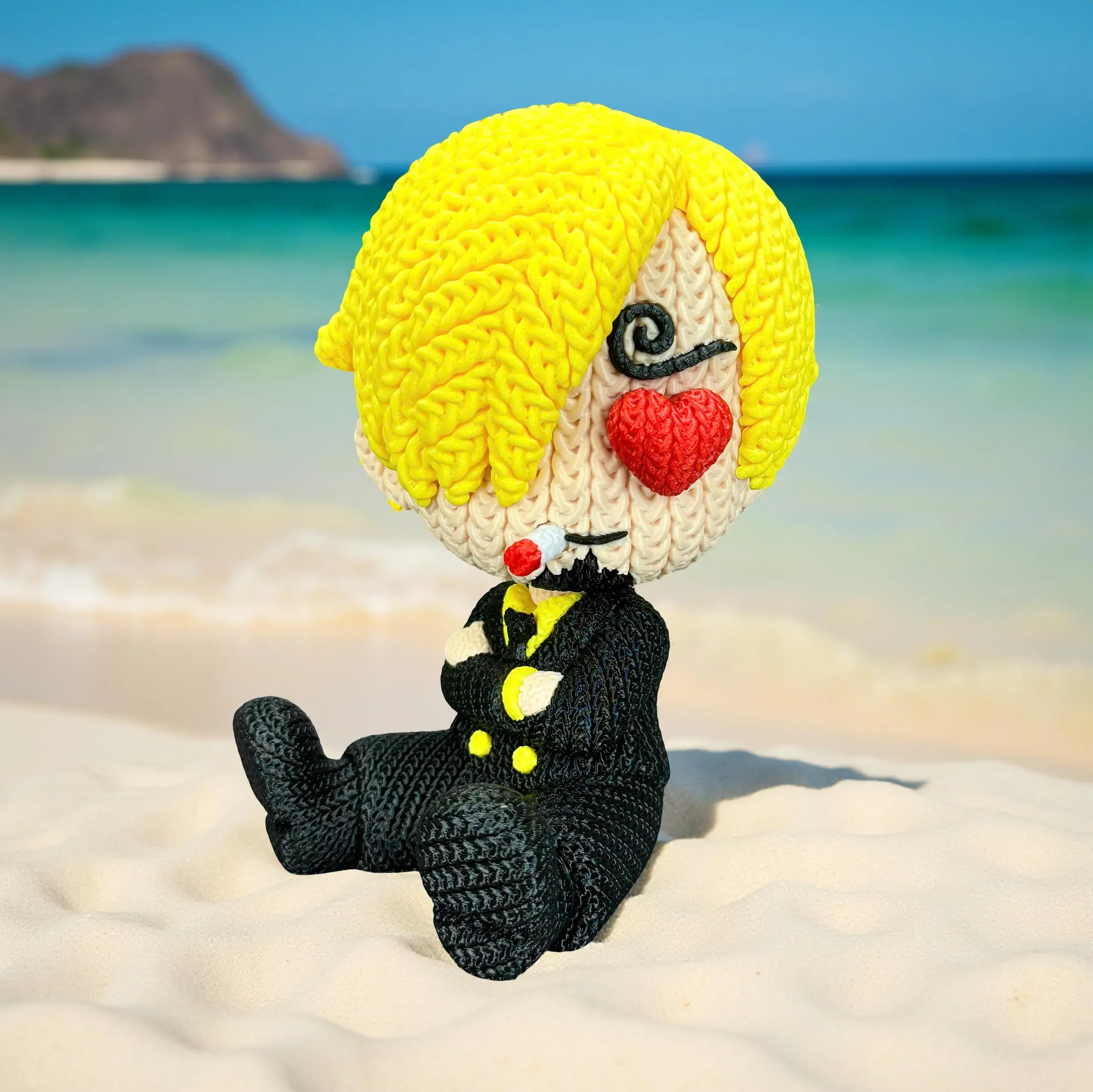 Sanji - Knitted - Crochet - One PIece - Multipart
