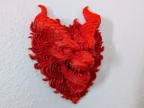 Fire Dragon Wall Mount Display-2