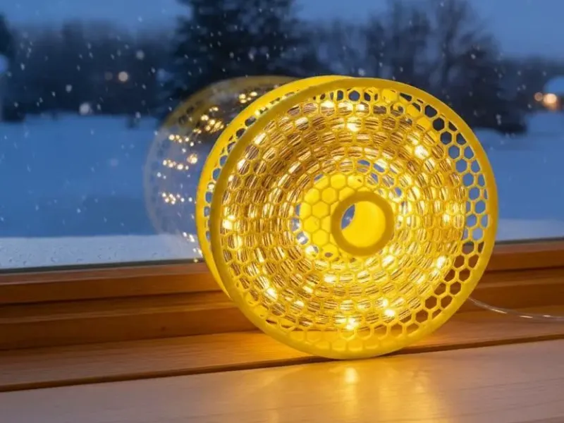 Spool for christmas lights