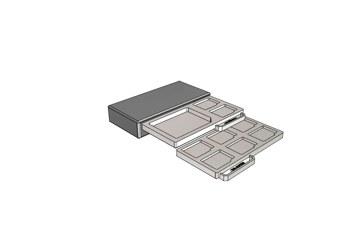 MicroSD card and Adapter Holder