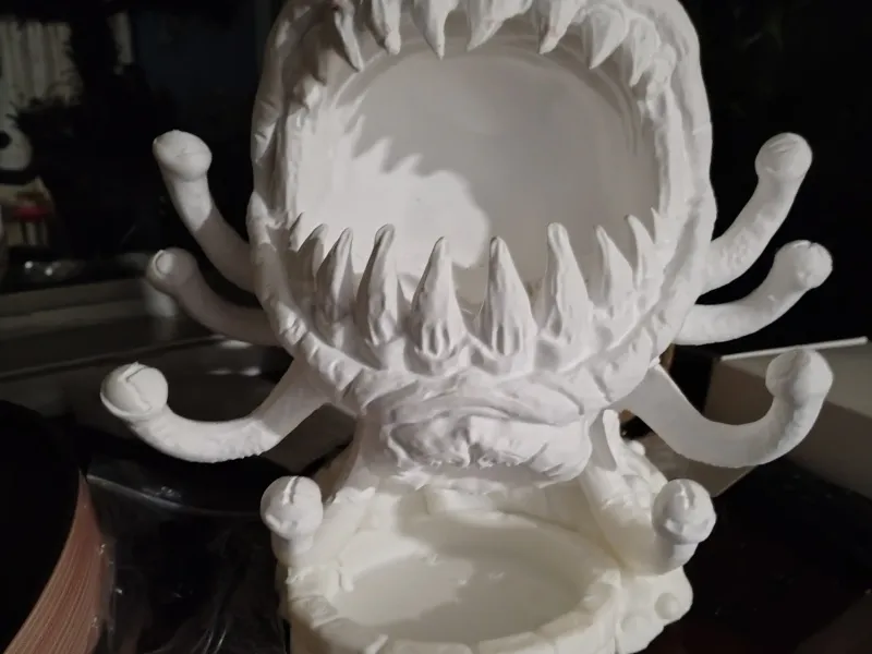Rolador de Dados Beholder Impressão Grande Arte de Fã de DnD