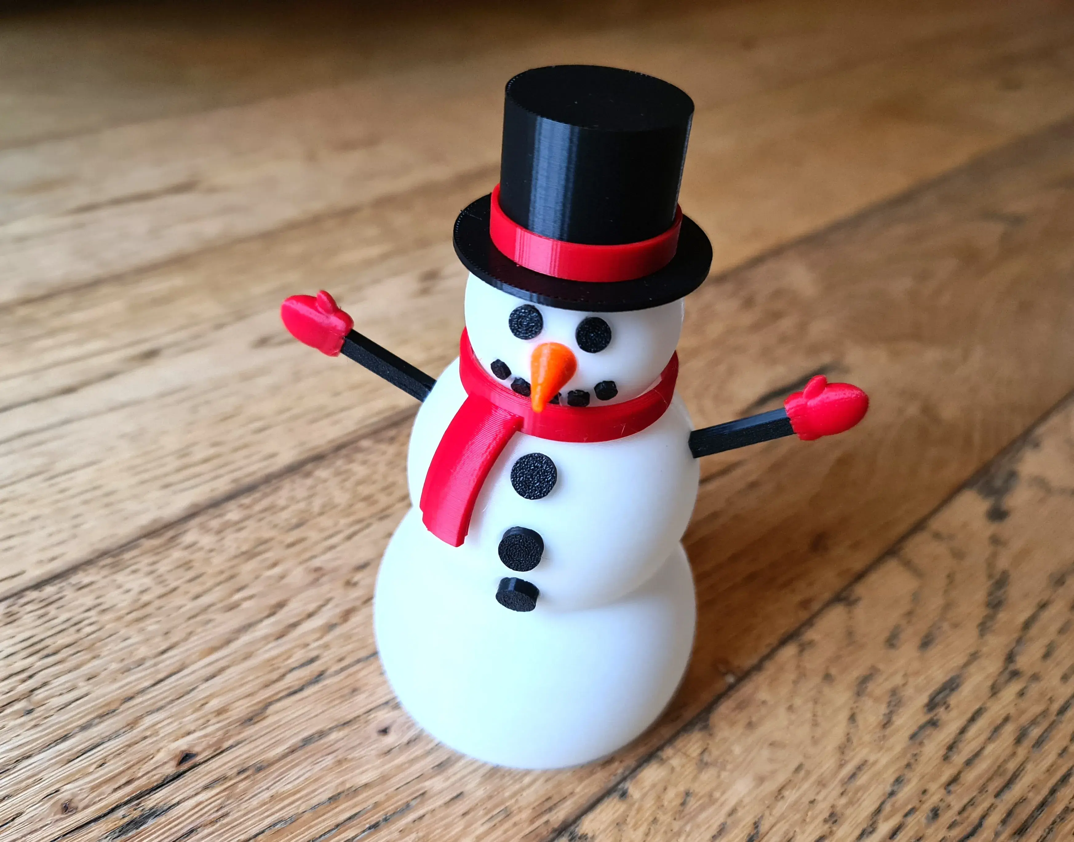 Mr Frosty Snowman Christmas Decoration LED Lamp or Tealight