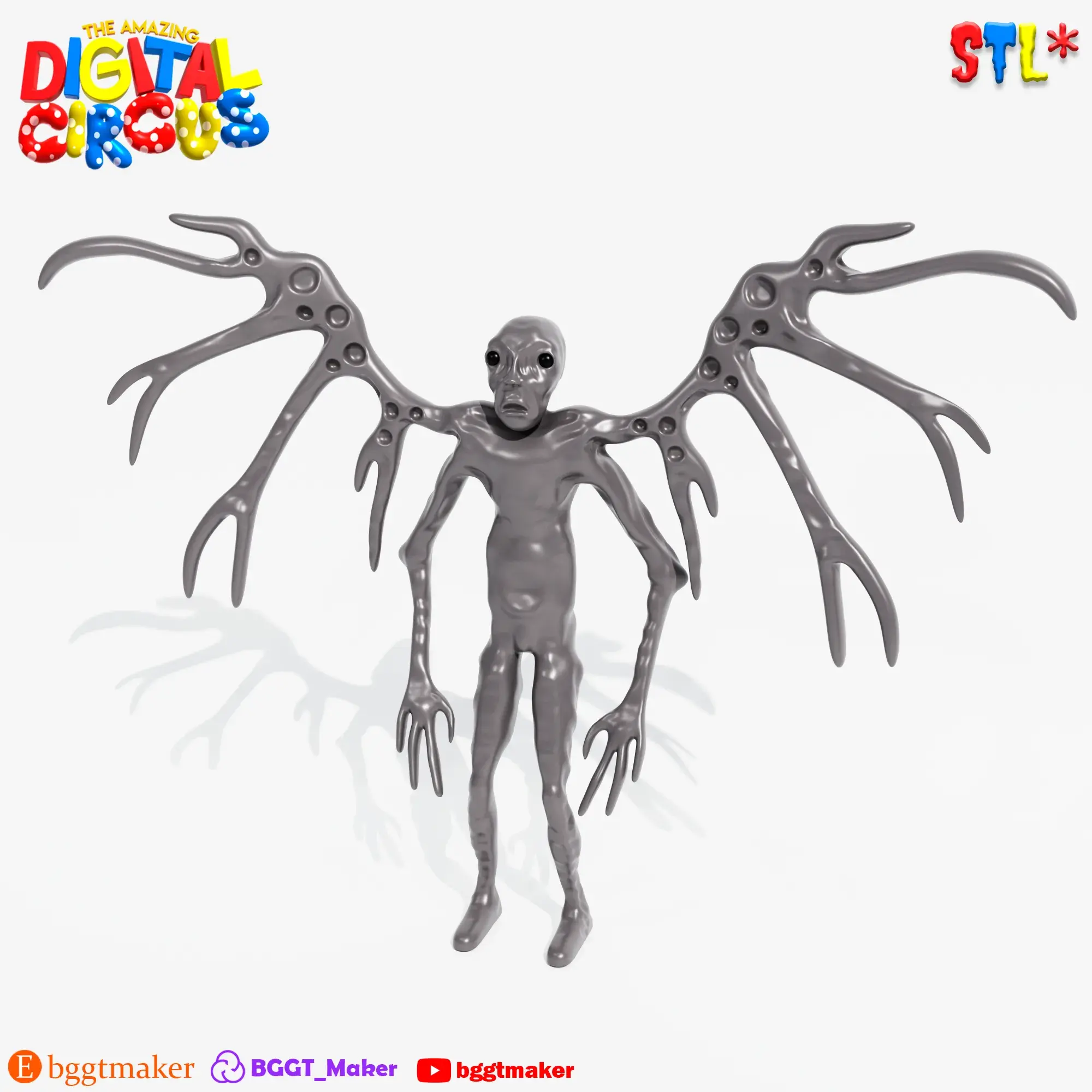ANGEL - THE AMAZING DIGITAL CIRCUS | 3D MODEL STL