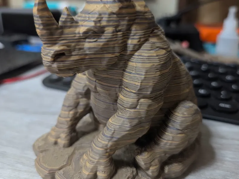 Stone Sentinel Rhino Guardian