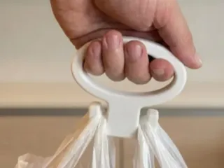 suporte para sacola
