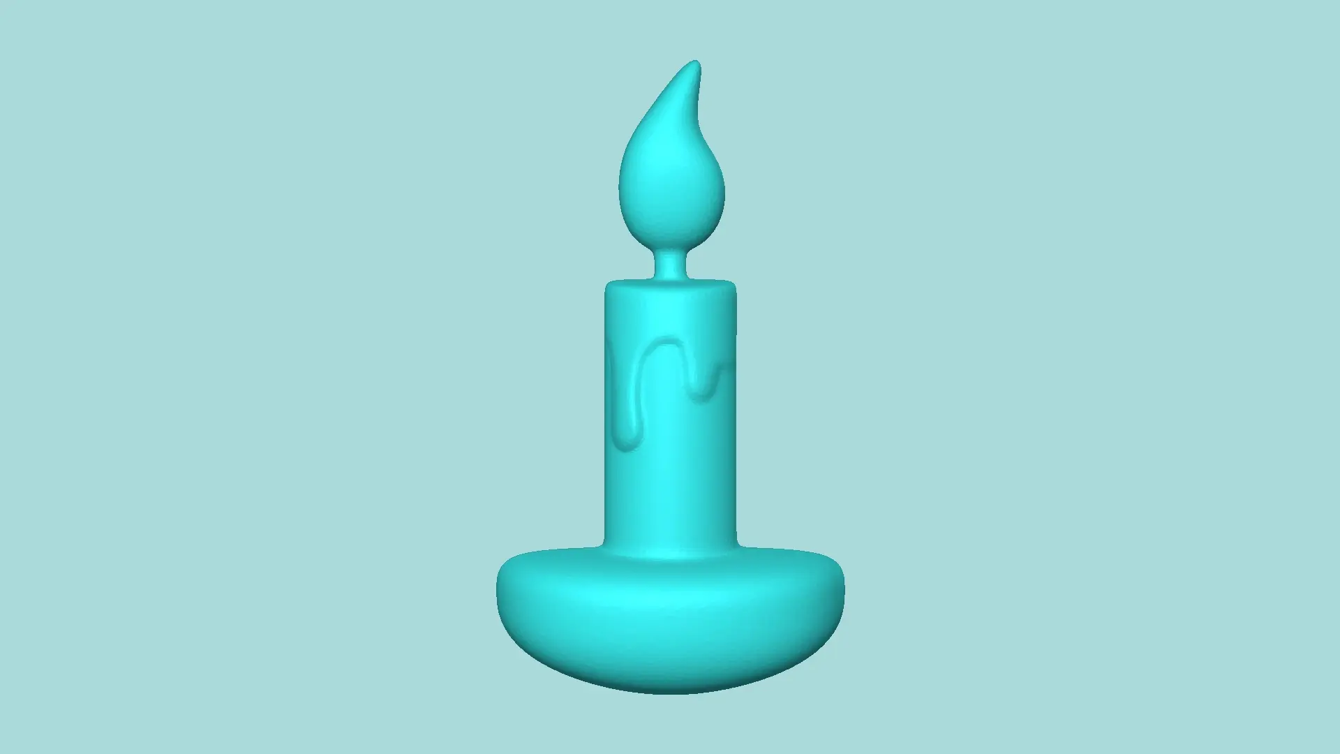Candle Mold 01 - Silicon Maker - Template