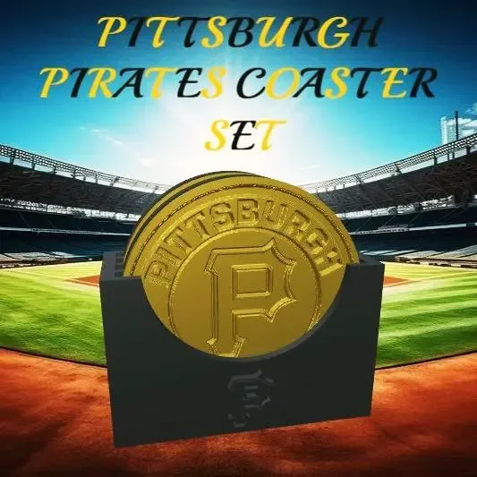 Pittsburgh Pirates Coaster Set (MLB)
