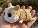 Knitted Flexi Hamster STL-1
