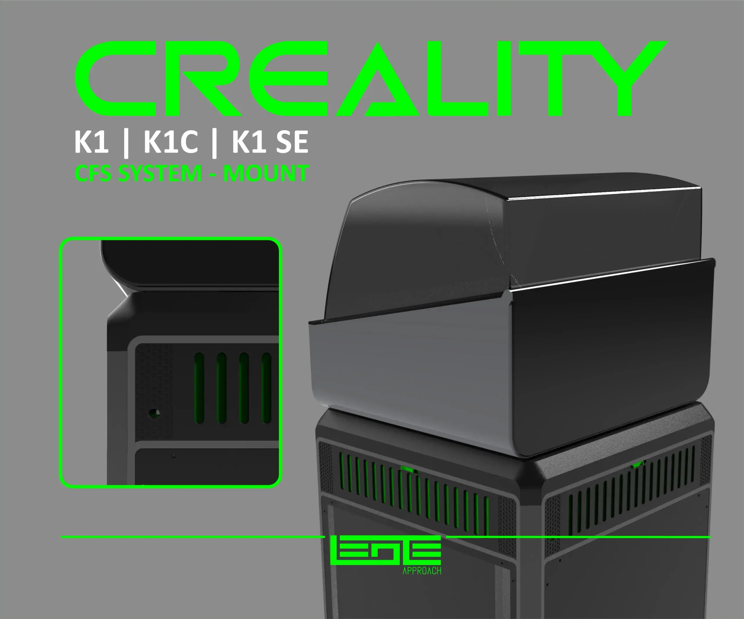 CREALITY K1|K1C|K1SE - CFS SYSTEM - MOUNT