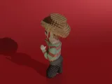 Crochet Freddy Kreuger - painted 3mf-2