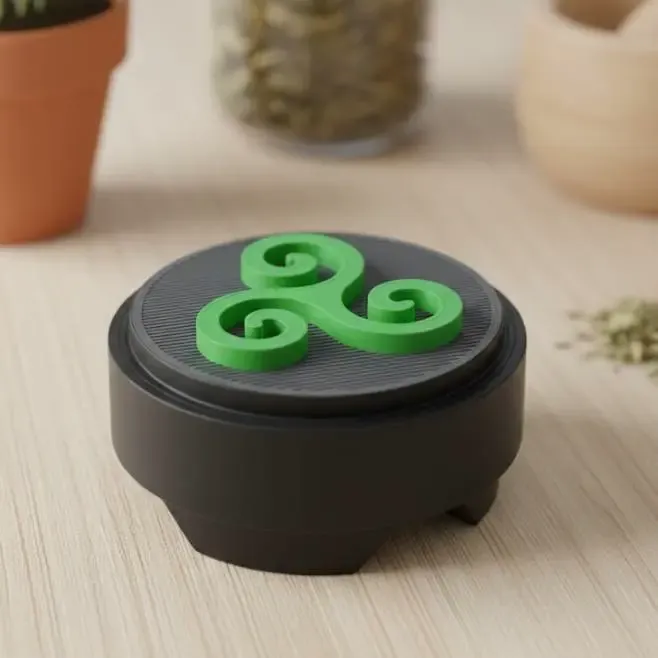 Triskel weed grinder by Aza