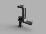 Industrial Minimalist Headset Stand-0