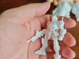 Mech Warrior Soldier Figure with Supports  Remove Slowly  Freely Scalable  Printing  Children  Toys  Figurine  Ornament  Model  One-Click One-Piece Printing-4