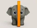 Chibi Elefante Escondido detrás del Poste-1