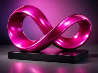 Desk Top Infinity Sculpture