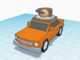 A car with a machine gun-0