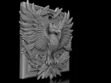 Standing Phoenix painting-8